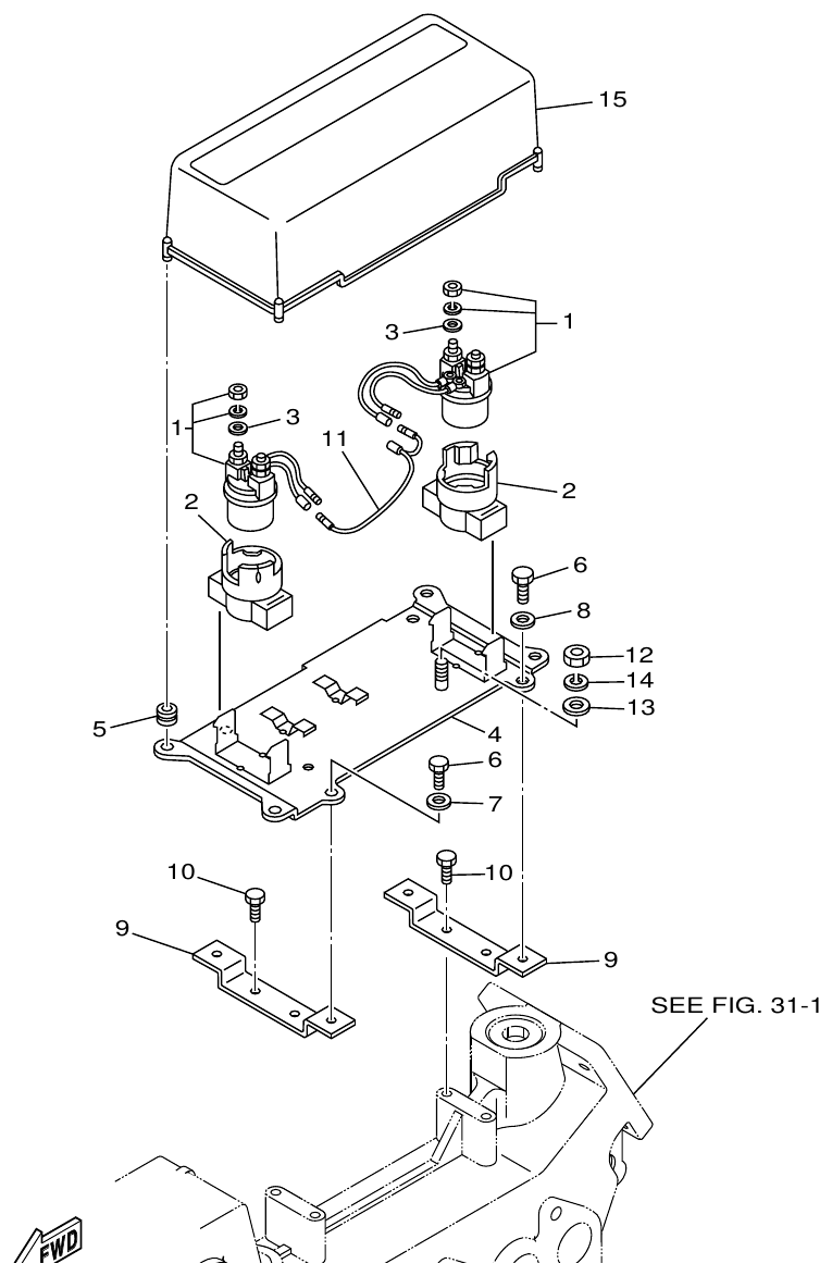 Yamaha ME422STIP2 (N601)STIP1(N611) ELECTRICAL 1 parts diagram